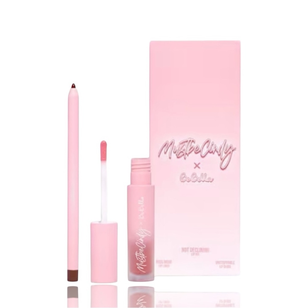 BeBella Cindy Lip Kit Lip Liner & Gloss New